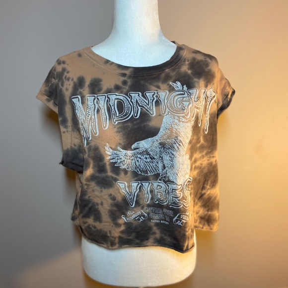 Charlotte Russe Tops - Tie Dye Graphic Tee